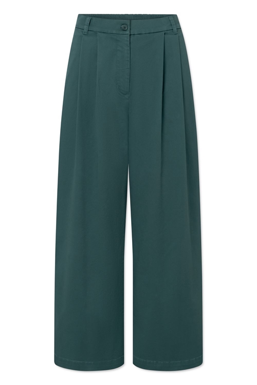 RUE DE TOKYO PRUDIE TWILL DARK PINE GREEN 